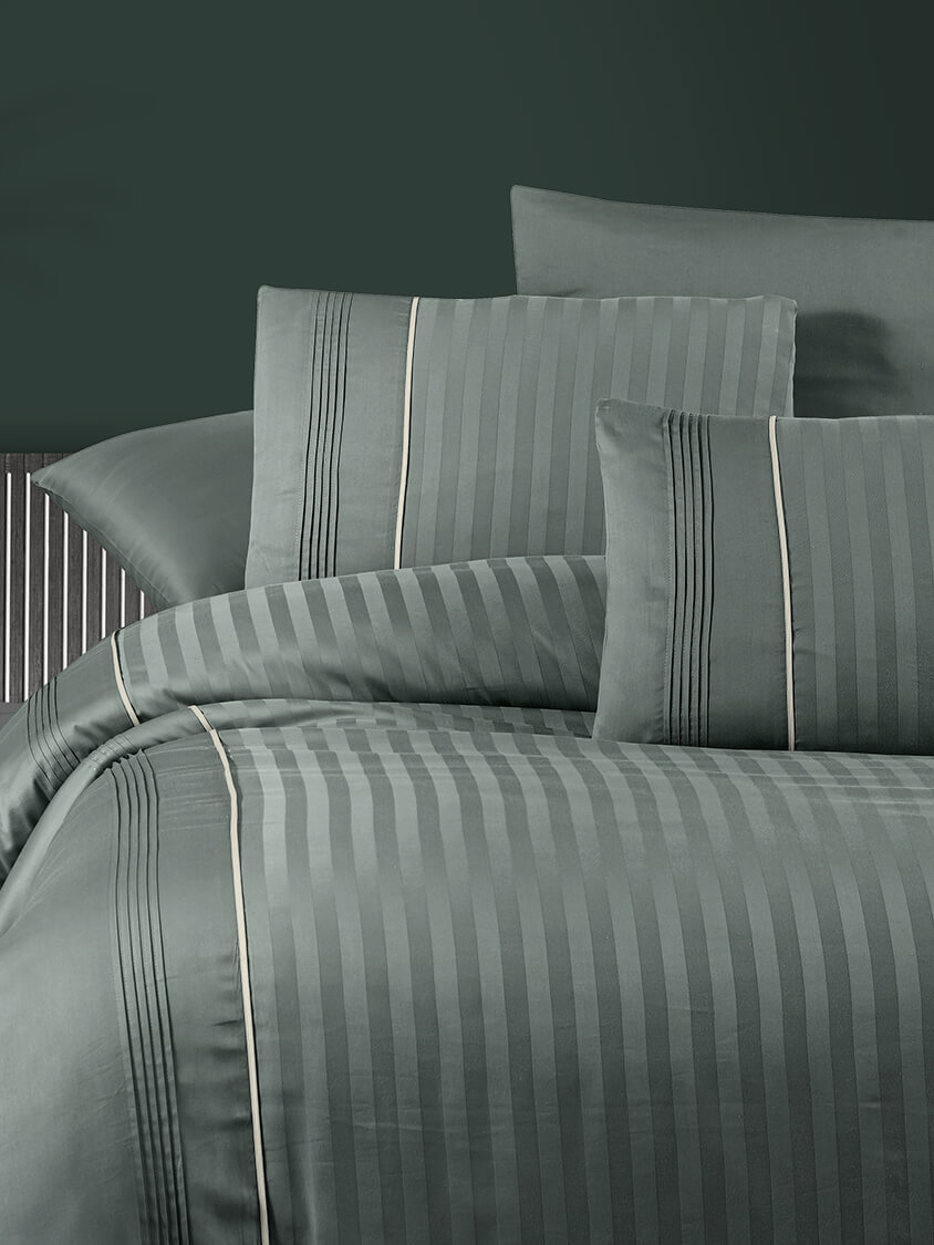 Pościel 200x220 New Trend MODALIFA MOONMIST adamaszek, satyna